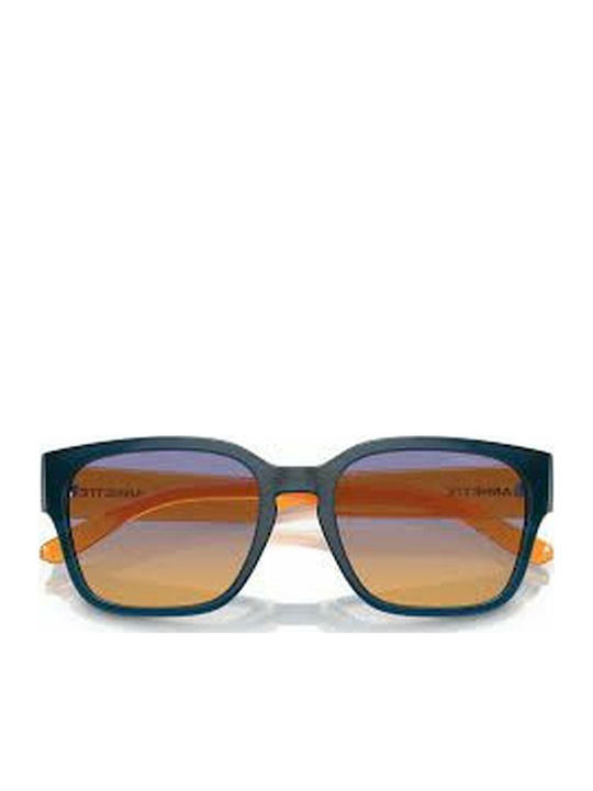 Arnette Unisex Γυαλιά Ηλίου με Μπλε Κοκκάλινο Σκελετό και Πολύχρωμο Ντεγκραντέ Φακό AN4325 29012H