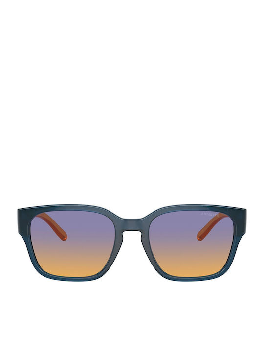 Arnette Unisex Γυαλιά Ηλίου με Μπλε Κοκκάλινο Σκελετό και Πολύχρωμο Ντεγκραντέ Φακό AN4325 29012H
