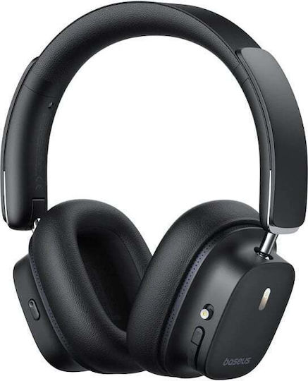 Baseus Bowie 30 Max Ασύρματα Bluetooth Over Ear Ακουστικά με 65 ώρες Λειτουργίας Μαύρα