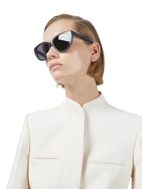 Gucci Sunglasses Μαύρα with Acetate Frame & Black Lens Gucci Sunglasses Μαύρα with Acetate Frame & Black Lens