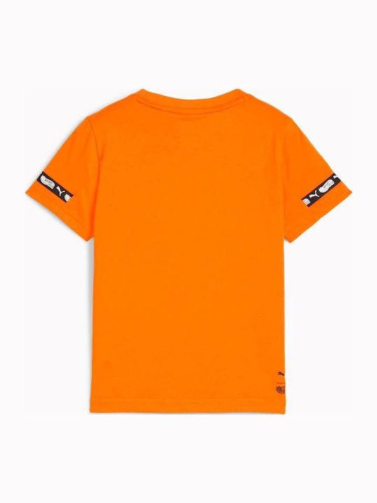 Kinder-T-Shirt Orange Graphic Tee