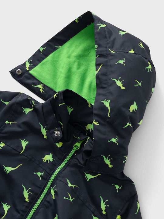 Kids' Casual Jacket with Hood Blue