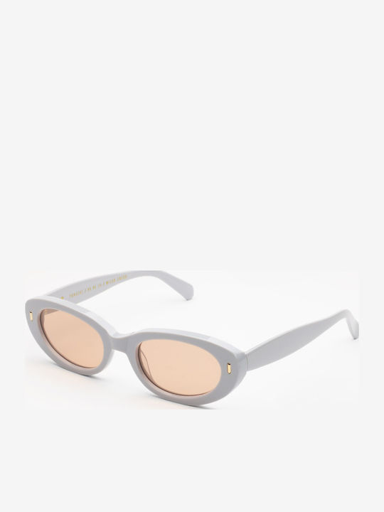 Gast Essi Women's Sunglasses with Gray Plastic Frame and Orange Lens ES04