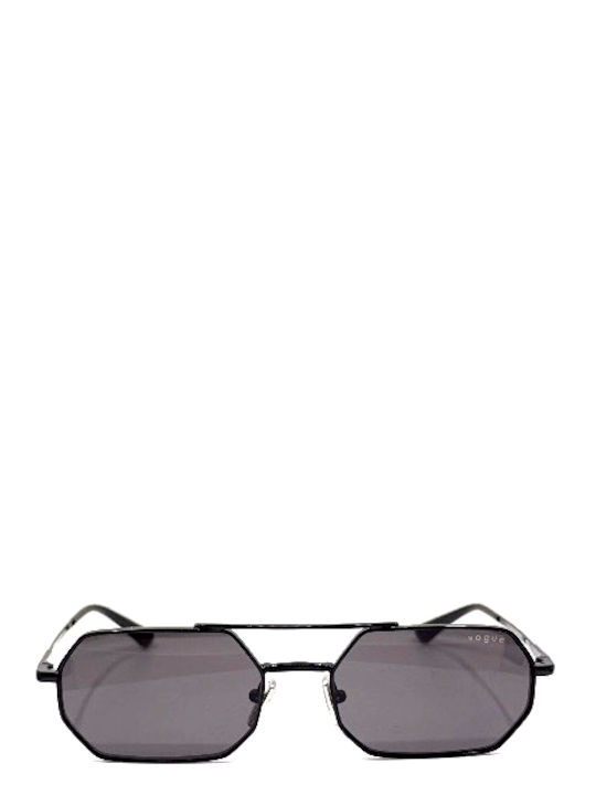 Vogue Men's Sunglasses with Black Metal Frame and Gray Lens VO4329S 352/87