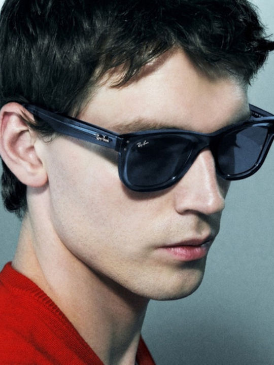Ray Ban Wayfarer Reverse Γυαλιά Ηλίου με Κοκκάλινο Σκελετό