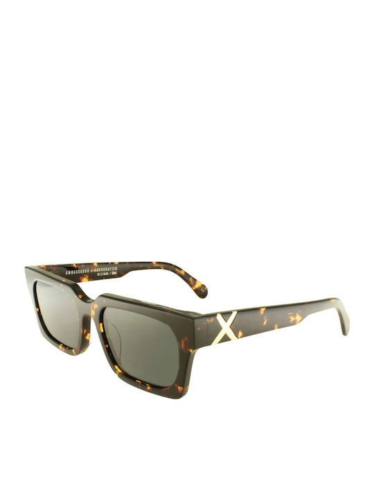 Oscar & Frank Ambassador Unisex Sunglasses with Plastic Frame 050DT Dark Tort