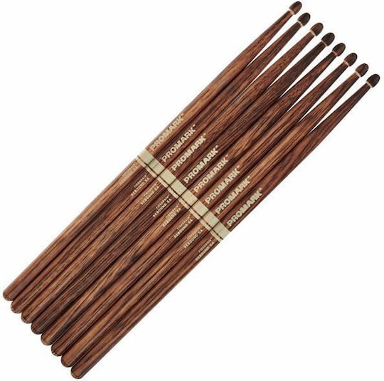 Pro Mark 5A Hickory Drumstick with Wooden Acorn Head