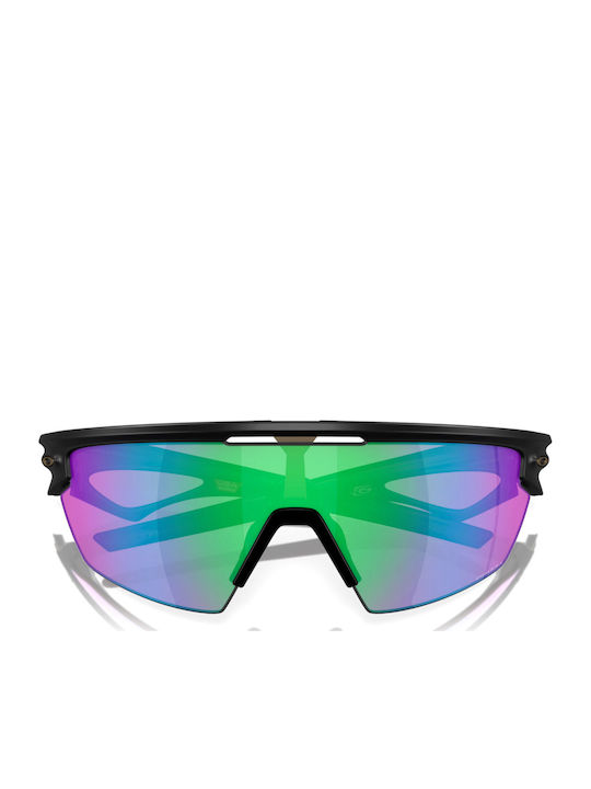 Oakley Sphaera Ανδρικά Γυαλιά Ηλίου με Μαύρο Κοκκάλινο Σκελετό και Πολύχρωμο Καθρέφτη Φακό OO9403-06
