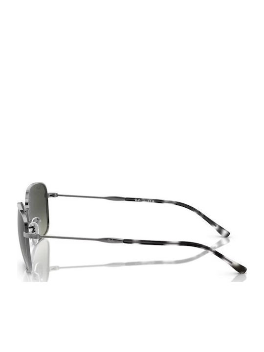 Ray Ban Unisex Ochelari de soare cu Argintiu Cadru și Gri Degradati Lentilă