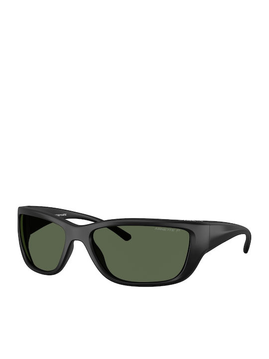 Arnette Bubblewrap Men's Sunglasses with Black Plastic Frame and Green Lens AN4353 29009A