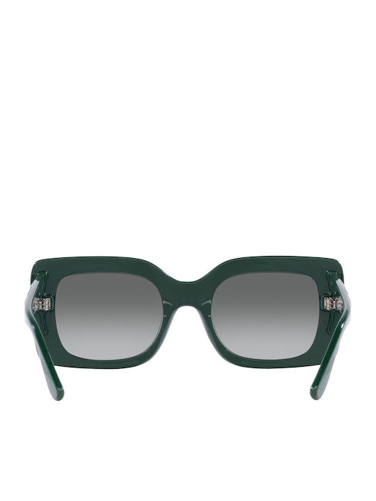 Vogue Women's Sunglasses with Green Plastic Frame and Gray Gradient Lens VO5481S 3050/11