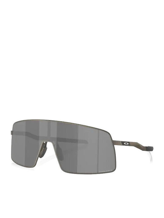 Oakley Sutro Ti Unisex Γυαλιά Ηλίου με Ασημί Μεταλλικό Σκελετό και Γκρι Φακό OO6013-01
