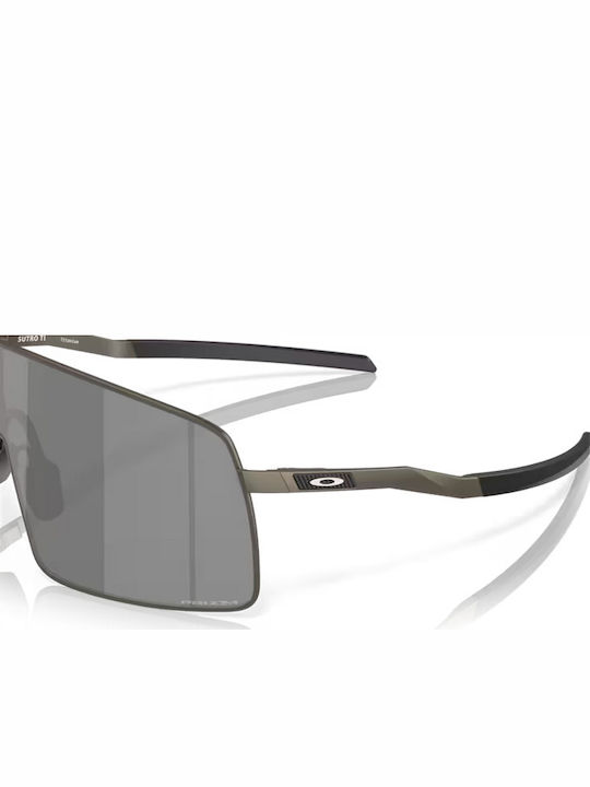Oakley Sutro Ti Unisex Γυαλιά Ηλίου με Ασημί Μεταλλικό Σκελετό και Γκρι Φακό OO6013-01