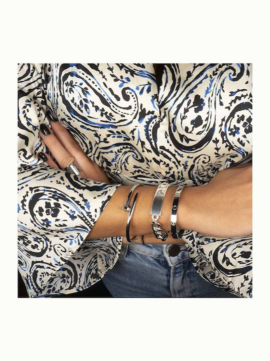 Theodora's Jewellery Armband Handschellen Aus Stahl