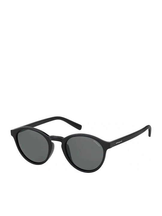 Polaroid Men's Sunglasses with Black Plastic Frame and Black Polarized Lens PLD1013/S D28/Y2
