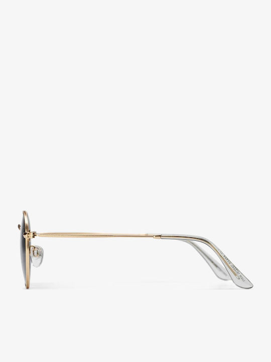 Chpo Liam Unisex Sunglasses with Green Metal Frame and Green Lens 16132AC