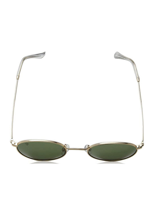 Chpo Liam Unisex Sunglasses with Green Metal Frame and Green Lens 16132AC