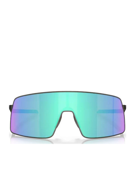 Oakley Sutro Ti Unisex Γυαλιά Ηλίου με Μαύρο Μεταλλικό Σκελετό και Μπλε Φακό OO6013-04