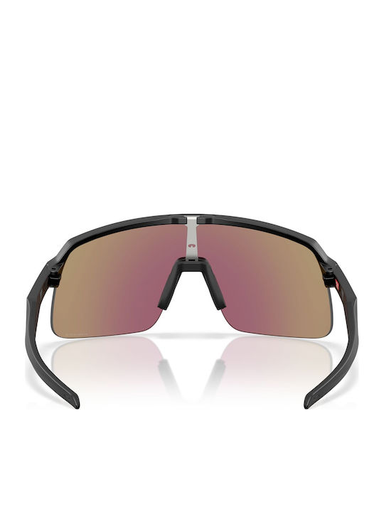 Oakley Sutro Lite S Prizm Sapphire Ανδρικά Γυαλιά Ηλίου με Μαύρο Κοκκάλινο Σκελετό και Καθρέφτη Φακό