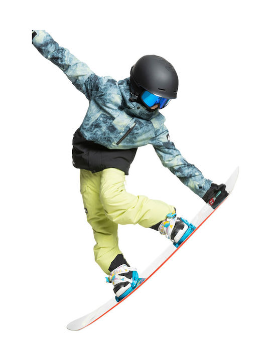Waterproof Kids' Casual Jacket with Hood Turquoise Mission