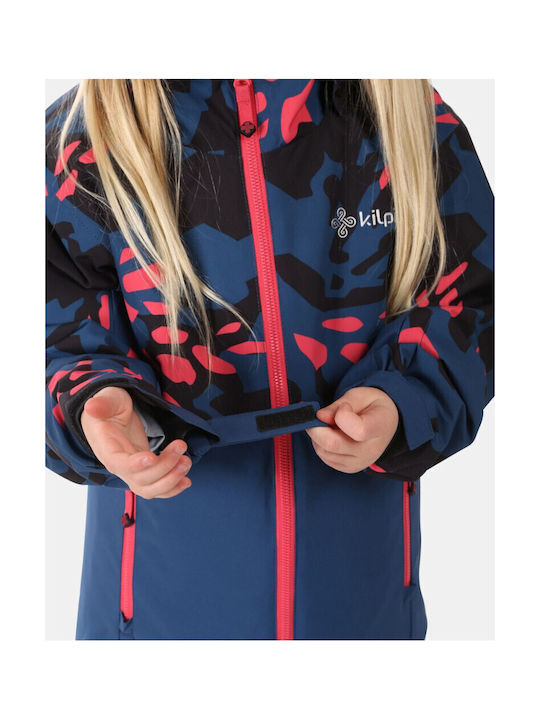 Kids' Sports Jacket with Hood Dark Blue
