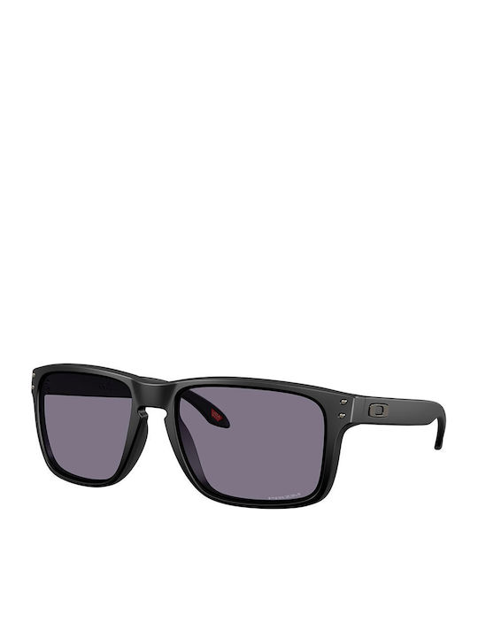 Oakley Holbrook XXL Herren Sonnenbrille mit Schwarz Kunststoff Gestell und Gray Linse