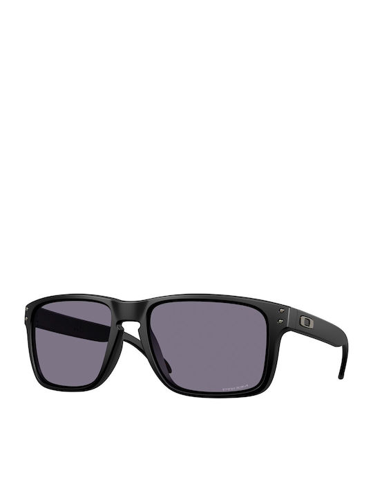 Oakley Holbrook XXL Herren Sonnenbrille mit Schwarz Kunststoff Gestell und Gray Linse