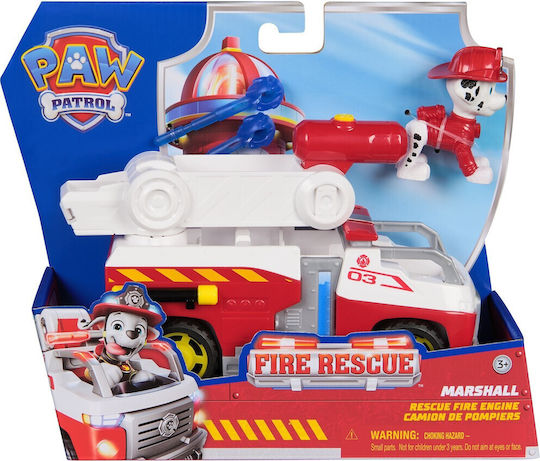 Spin Master Fire Rescue Marshall Rescue Fire Paw Patrol Fire Engine For 3+ Years