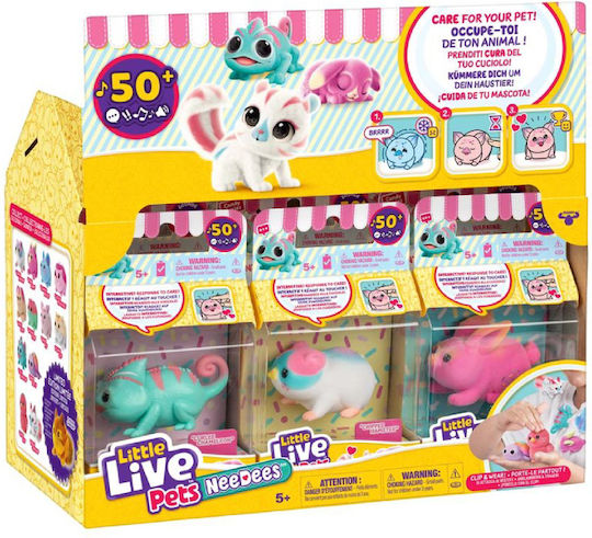 Famosa Needees Little Live Pets για 5+ Ετών 17εκ. (Διάφορα Σχέδια)