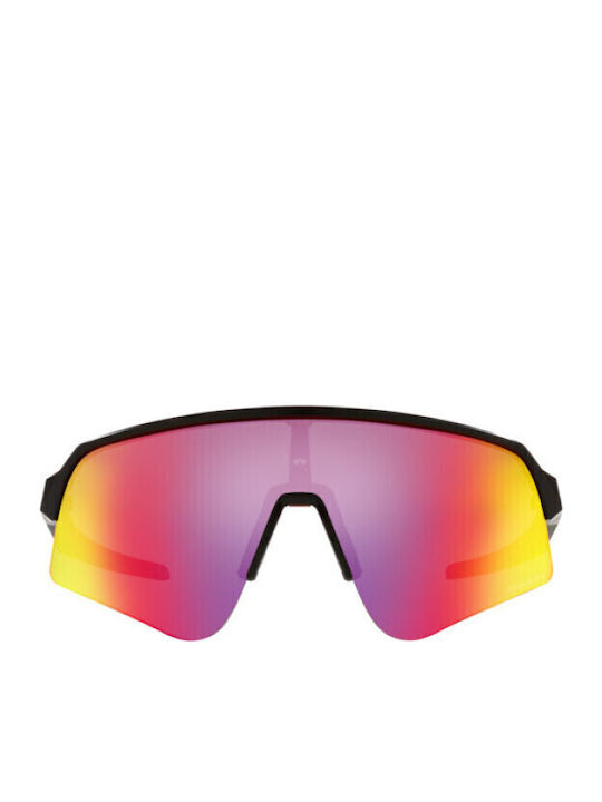 Oakley Sutro Lite Sweep Мъжки Слънчеви Очила с Черна Пластмасова Рамка и Лилави Стъкла OO9465-01