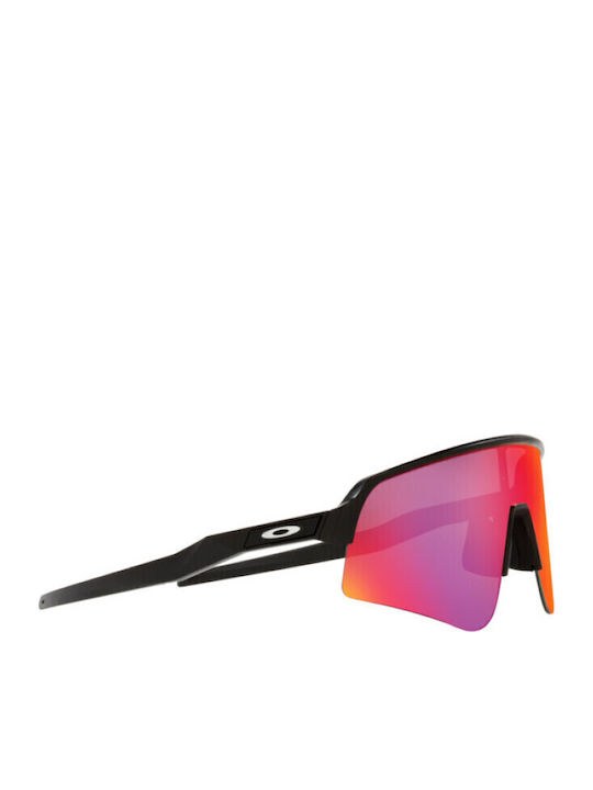 Oakley Sutro Lite Sweep Мъжки Слънчеви Очила с Черна Пластмасова Рамка и Лилави Стъкла OO9465-01