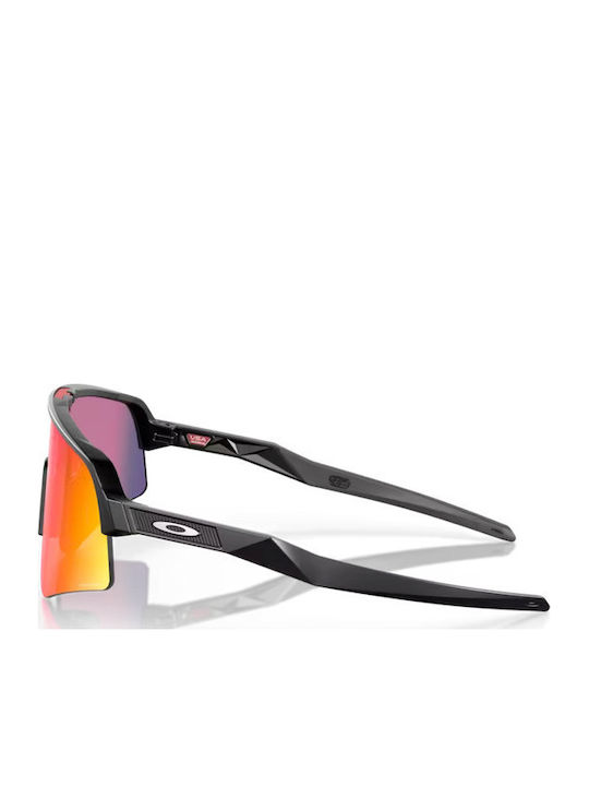 Oakley Sutro Lite Sweep Мъжки Слънчеви Очила с Черна Пластмасова Рамка и Лилави Стъкла OO9465-01