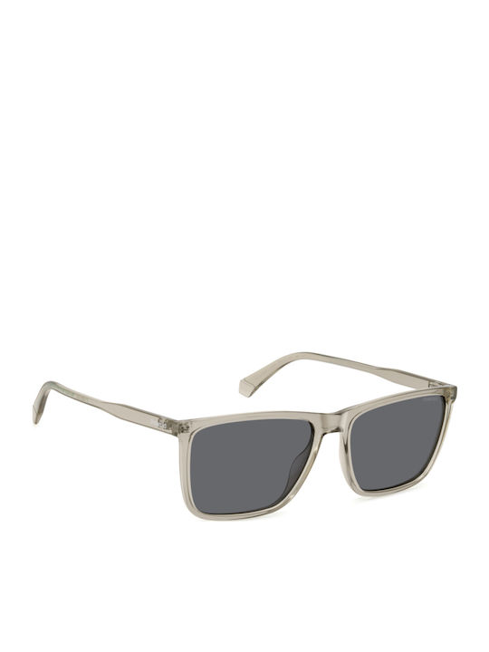 Polaroid Herren Sonnenbrille mit Gray Kunststoff Gestell und Gray Linse PLD4180/S 10A/M9
