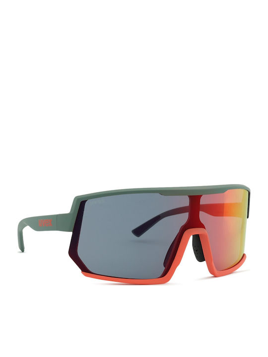 Uvex Sportstyle 235 Men's Sunglasses with Plastic Frame Moss Grapefruit Matt S5330037316