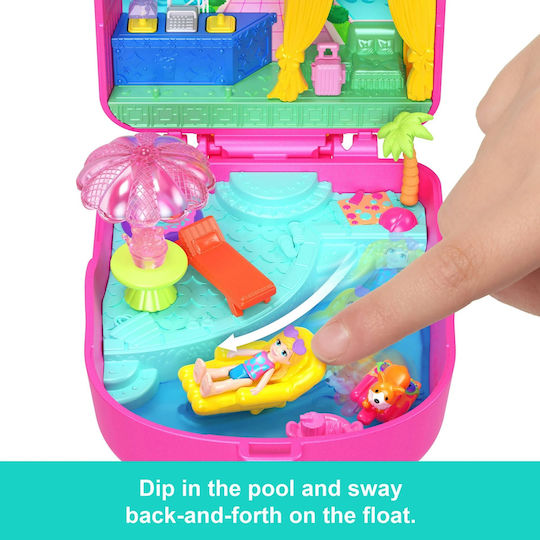 Polly Pocket Polly Mini The World of Polly Sets Kitty Popsicle Resort Compact Jcb17