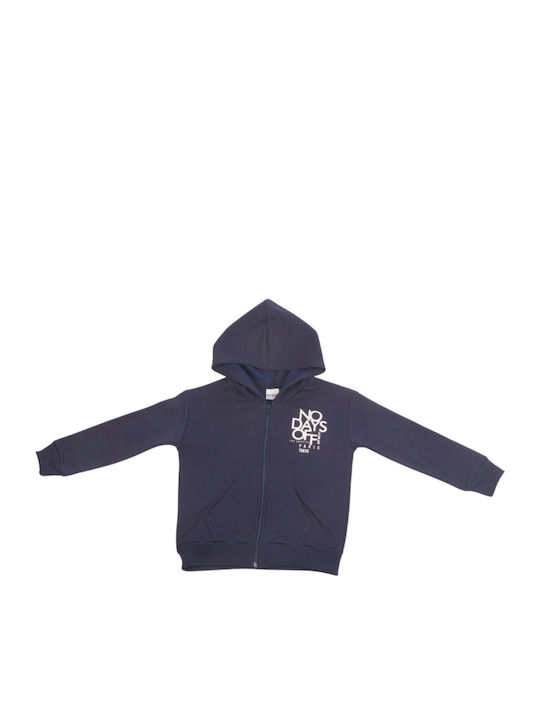 Cardigan pentru copii De bumbac cu Glugă Roșu