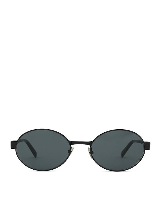 Ysl Unisex Sunglasses with Black Metal Frame and Black Lens SL 692 001