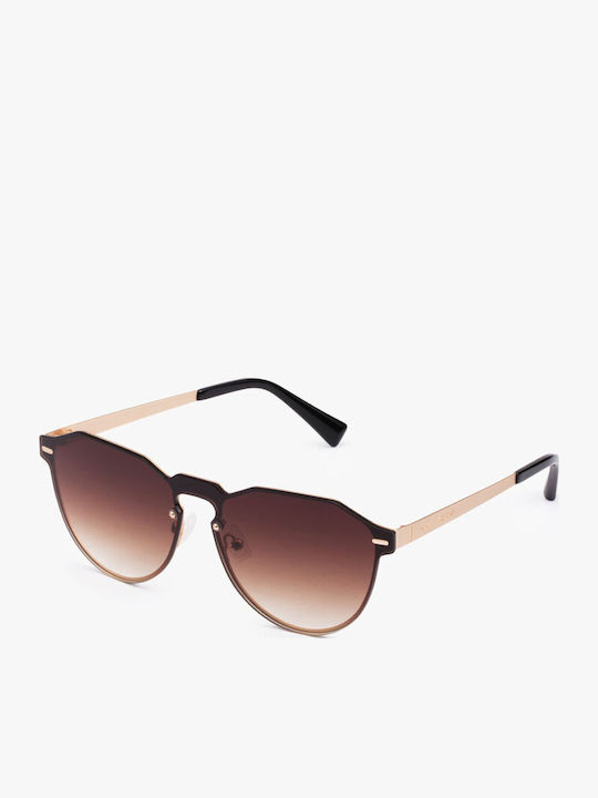 Hawkers Warwick Unisex Γυαλιά Ηλίου με Κοκκάλινο Σκελετό Gold Brown / Venm Metal H03LHM0630