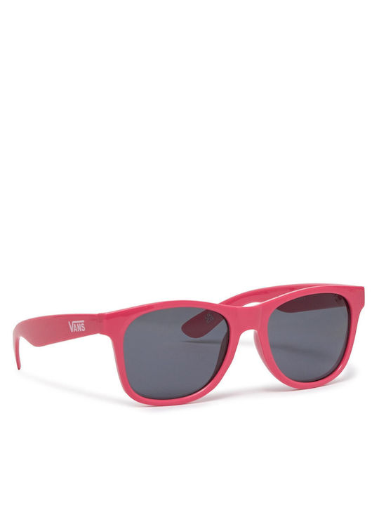 Vans Spicoli Unisex Sunglasses with Pink Plastic Frame and Gray Lens VN000LC0G3X