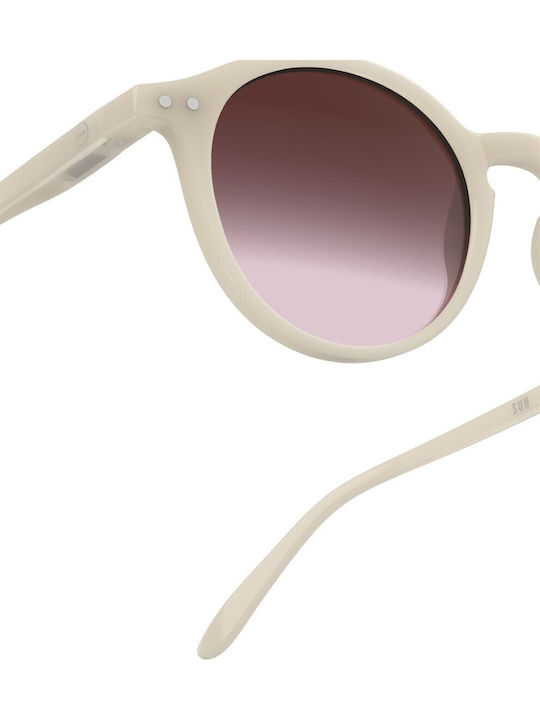 Izipizi Unisex Sunglasses with Yellow Plastic Frame and Yellow Gradient Lens