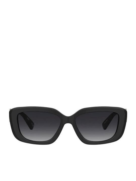 Moschino Feminini Ochelari de soare cu Negru Cadru și Negru Degrade Lentilă