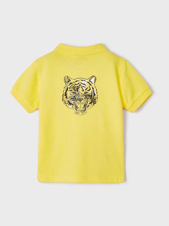 Kids' Polo Short Sleeve Yellow