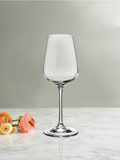 Bohemia Strix Glass for White Wine made of Crystal Goblet 360ml