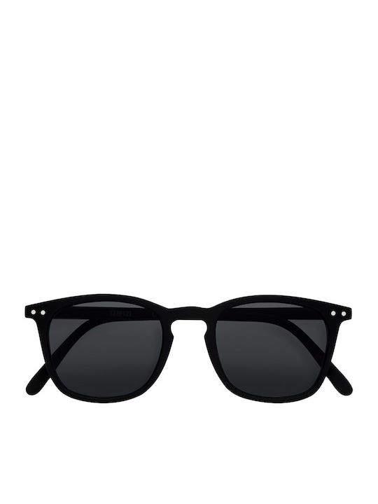Izipizi Women's Sunglasses with Black Plastic Frame and Black Lens