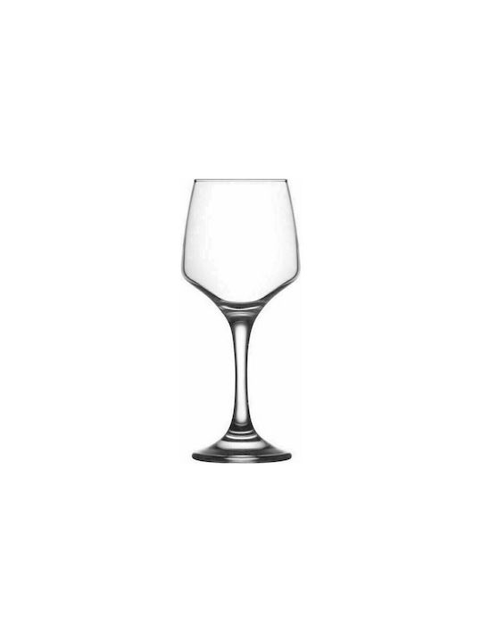 Gurallar Set of Glasses for White Wine made of Glass Stemmed 330ml 6pcs