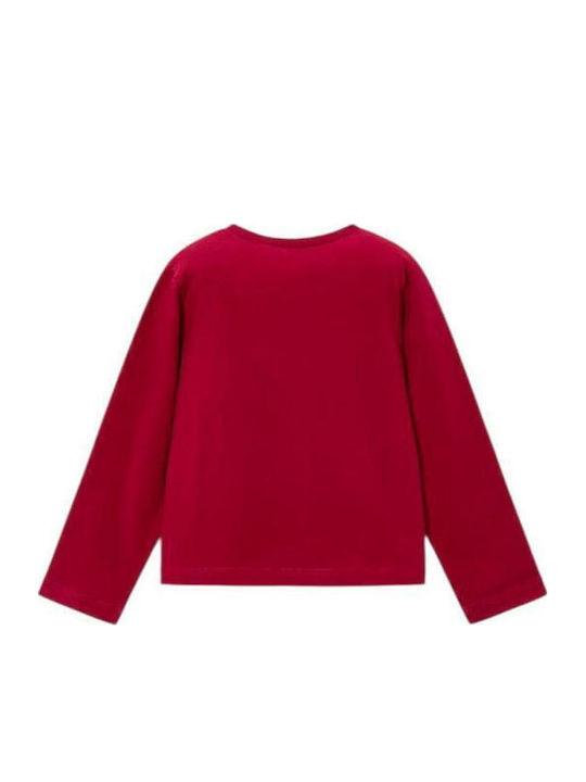 Kids Long-Sleeved Cherry Blouse Basic