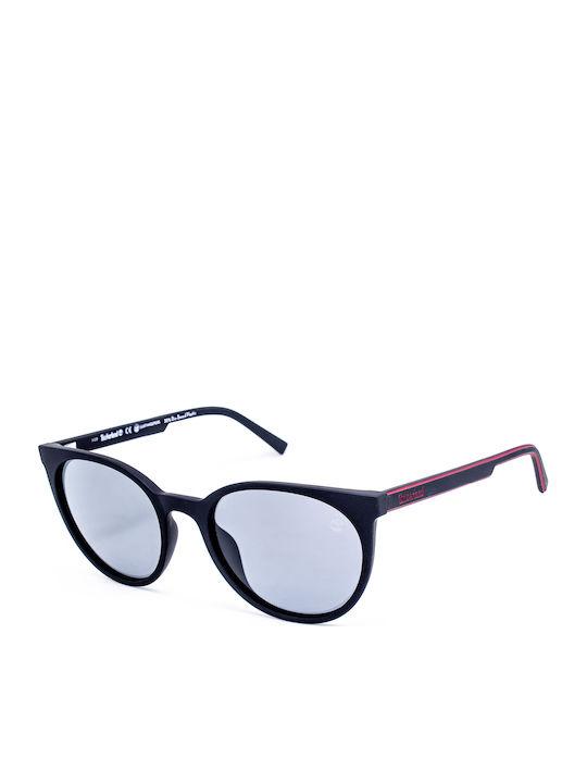 Timberland Women's Sunglasses with Black Plastic Frame and Polarized Lens TB9176-02D