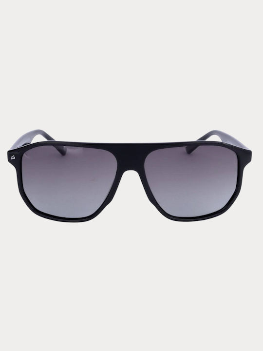 Prive Revaux Unisex Sunglasses with Black Plastic Frame and Black Gradient Lens THECRUZ/S 807WJ