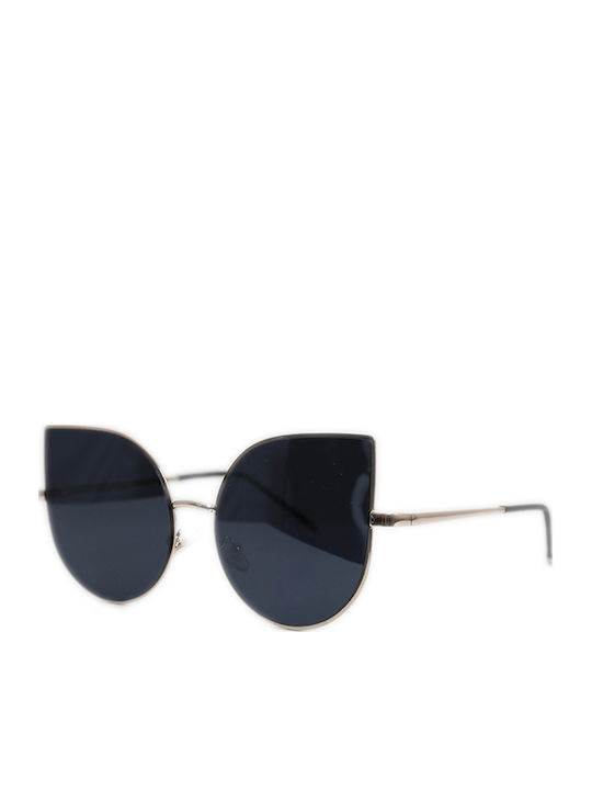 Looks Style Eyewear Γυναικεία Γυαλιά Ηλίου με Ροζ Κοκκάλινο Σκελετό και Ροζ Φακό 74aez-13008