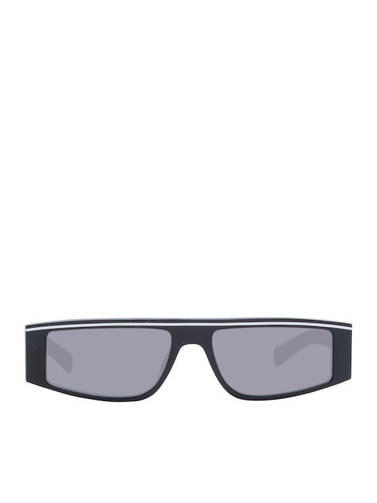 Sting Women's Sunglasses with Black Plastic Frame and Black Lens SST366 0700